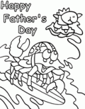 Happy Father's Day Coloring Page Crayola