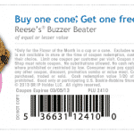 baskin robbins reese freebie