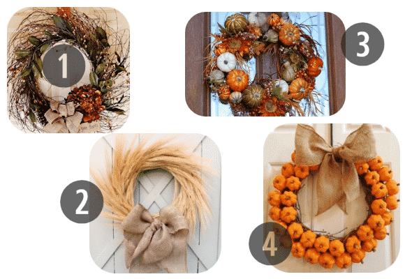 25 DIY Fall Wreath Styles: Decorate Your Front Door