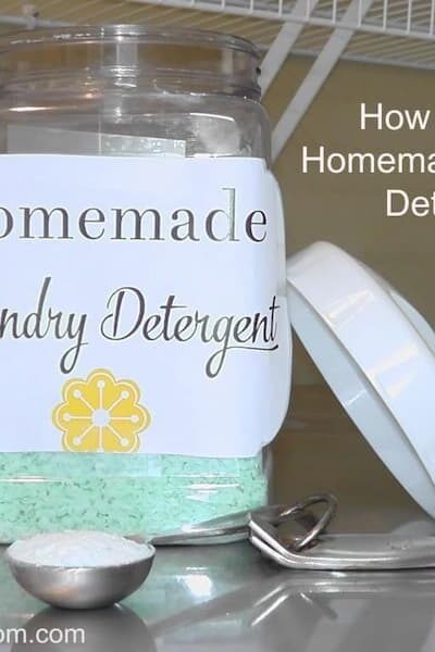 How to Make Homemade Laundry Detergent