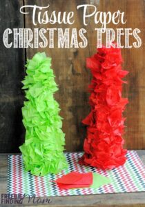 DIY-Christmas-Crafts-Tissue-Paper-Christmas-Trees