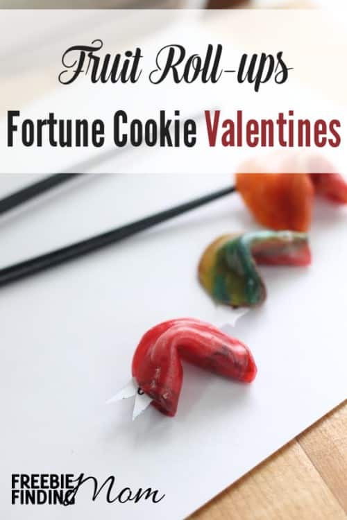 Valentine's Day Fruit Roll-Ups Fortune Cookies | Freebie Finding Mom