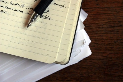 pen and paper to promote ways to earn cash