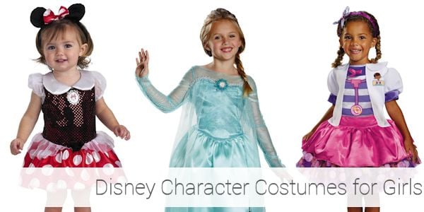 Disney Character Toddler Halloween Costumes for Girls 