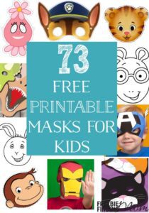 73 FREE Printable Masks for Kids