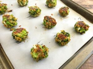 Healthy Baked Broccoli Bites Recipe