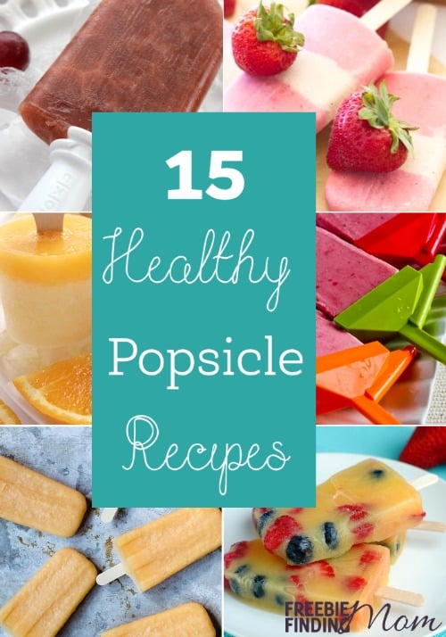 Want healthy fun snacks for kids that you can make in minutes? These 15 healthy popsicle recipes contain recipes that are low sugar, low calorie, fat free and loaded with real fruit not artificial flavors and colors like those store bought popsicles. Plus not only are they good for you, they are easy to whip up. Many of these recipes require just 2 or 3 ingredients making them the perfect summer treat.