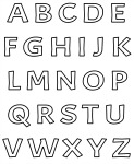 free printable bubble letters alphabet