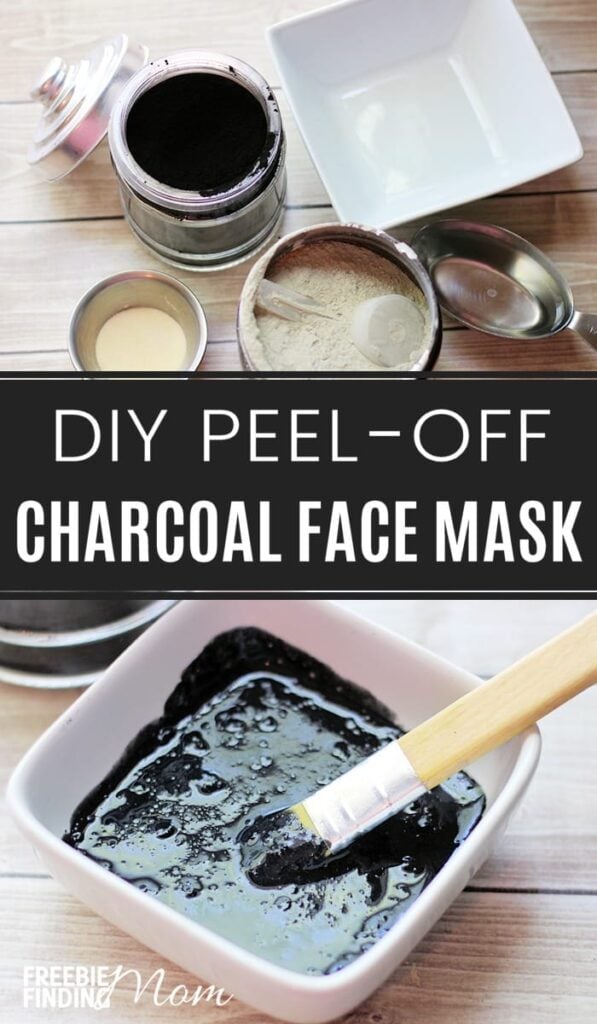 DIY Activated Charcoal Face Mask