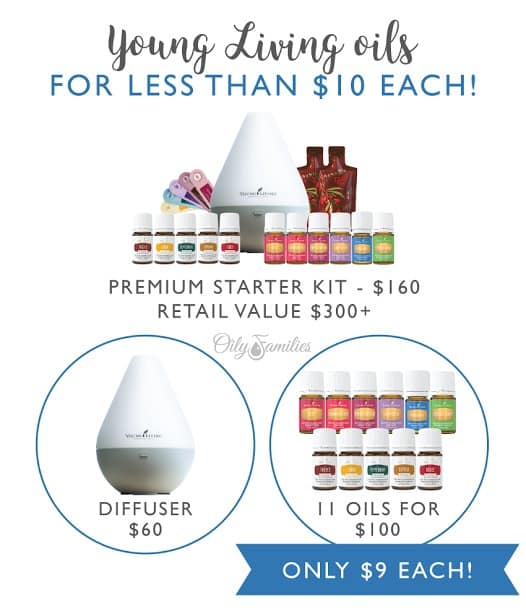 Young Living Essential Oils Premium Starter Kit Only 160