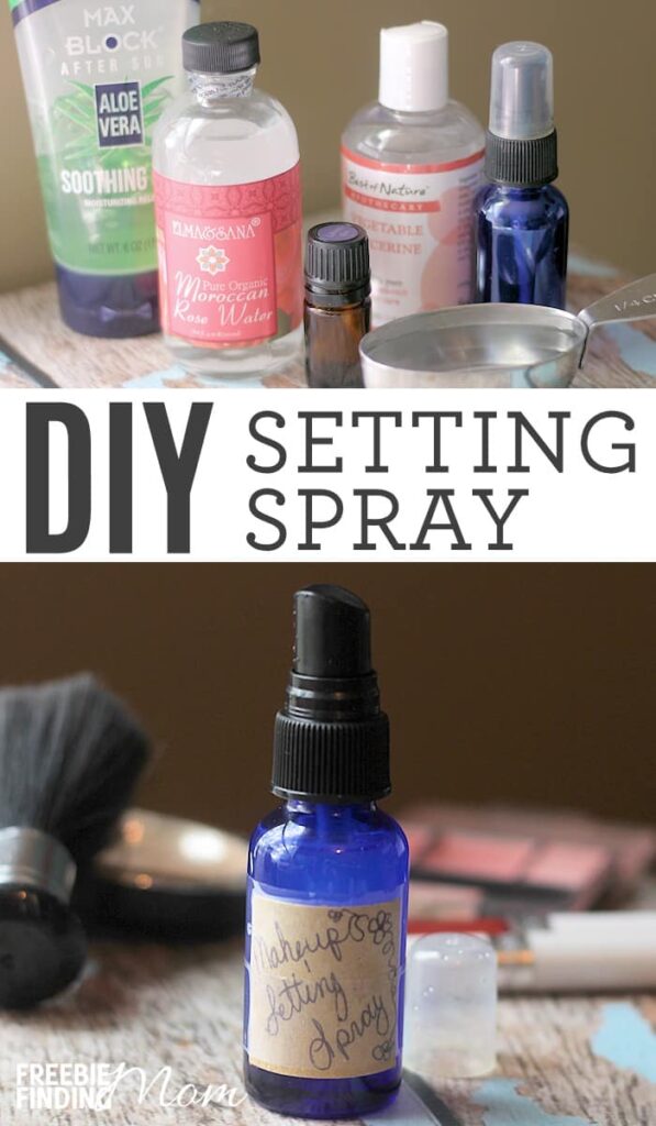 DIY Setting Spray