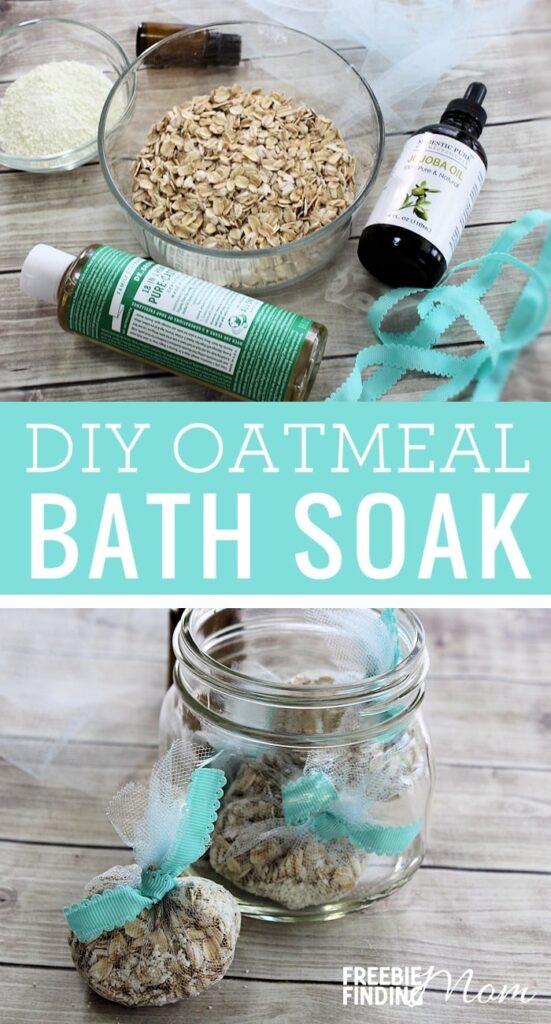 DIY Oatmeal Bath Soak Recipe