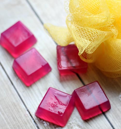 Homemade Shower Jellies Recipe