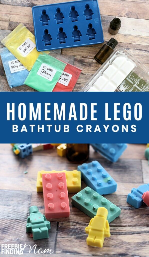 Homemade Soap Crayons Recipe DIY Lego Bathtub Crayons
