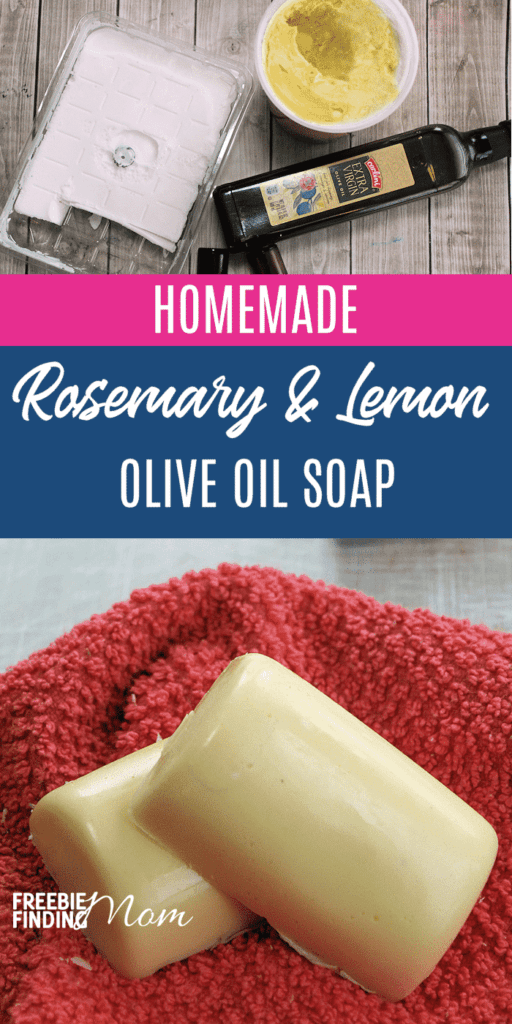 Homemade Olive Oil Soap Recipe Rosemary and Lemon Soap
