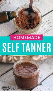 3 Ingredient DIY Self Tanner - Freebie Finding Mom