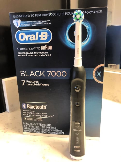 black 7000 toothbrush