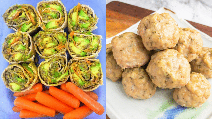 These 25 toddler lunch recipes are quick, easy, and still manage to be fun; like these ranch chicken poppers.