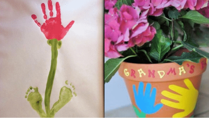 These Grandparents Day craft ideas are perfect for little toddler hands.