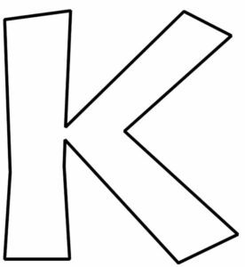 free printable bubble letter k freebie finding mom