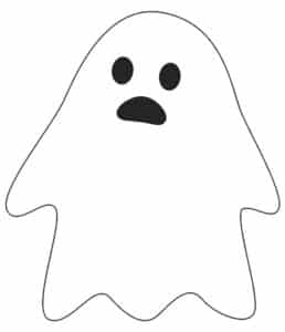 Free Ghost Printables (5 Options) - Freebie Finding Mom