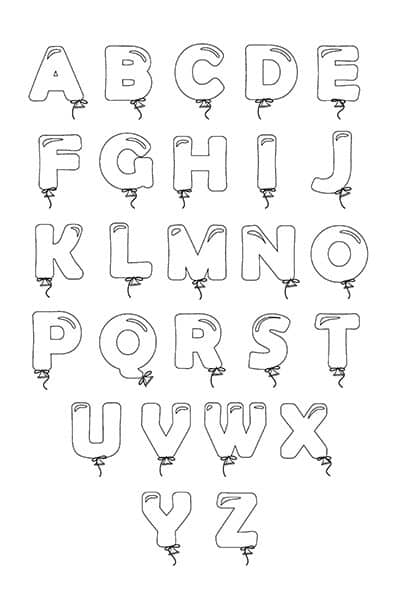 printable bubble letters balloon letters alphabet freebie finding mom