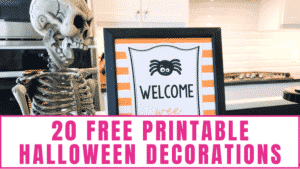 20 Free Printable Halloween Decorations - Freebie Finding Mom