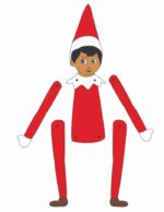 Printable Elf Template (3 Options) - Freebie Finding Mom