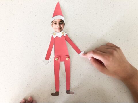 Printable Elf Template (3 Options) - Freebie Finding Mom