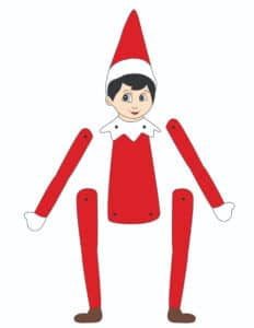 Printable Elf Template (3 Options) - Freebie Finding Mom
