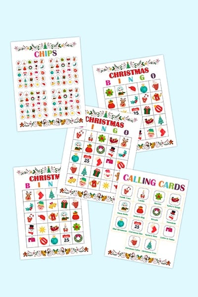 Christmas Bingo Game Printable