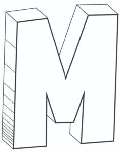 free printable cool bubble letters bubble letter m freebie finding mom