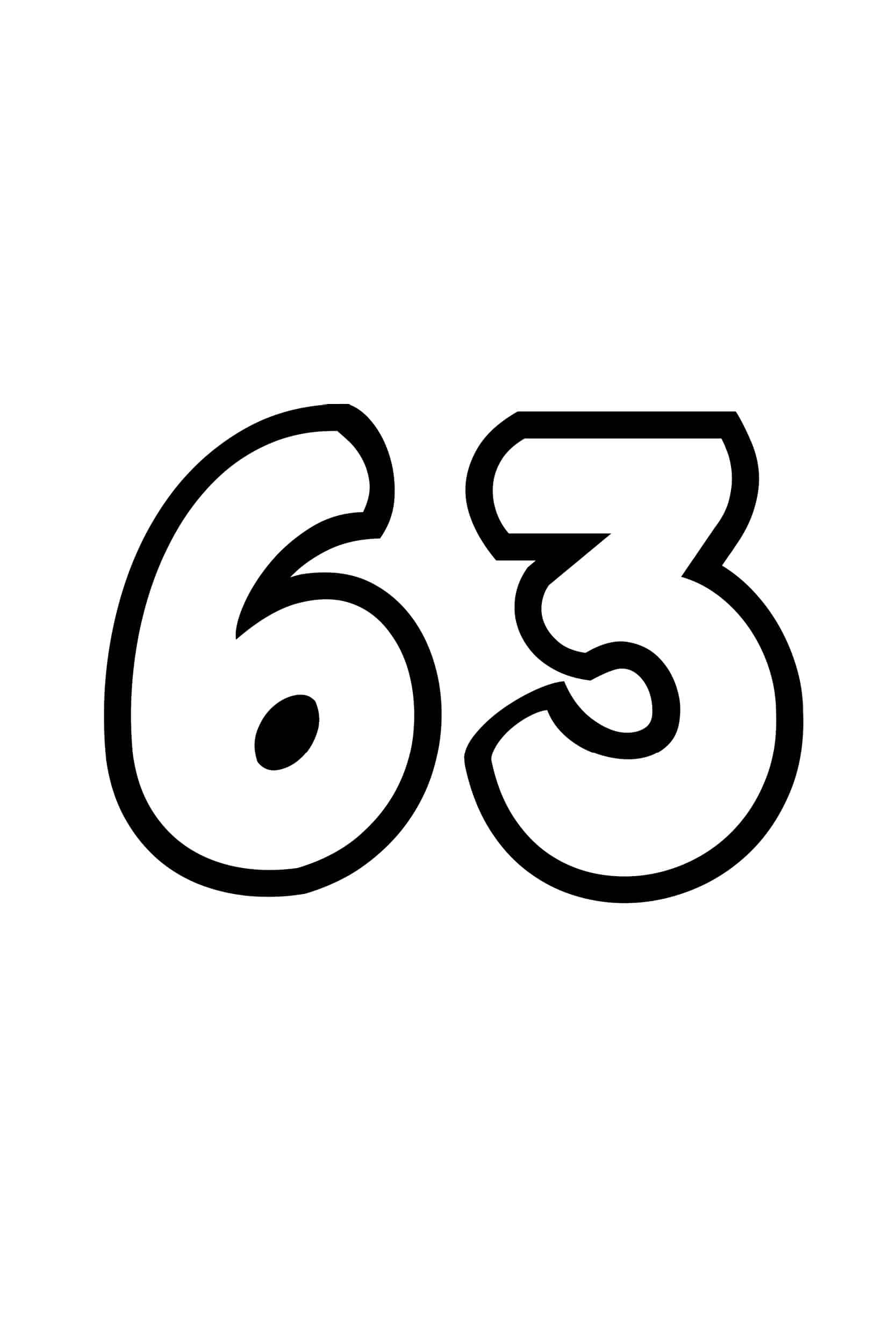 Free Printable Number Bubble Letters Bubble Numbers Set 0 Bubble 