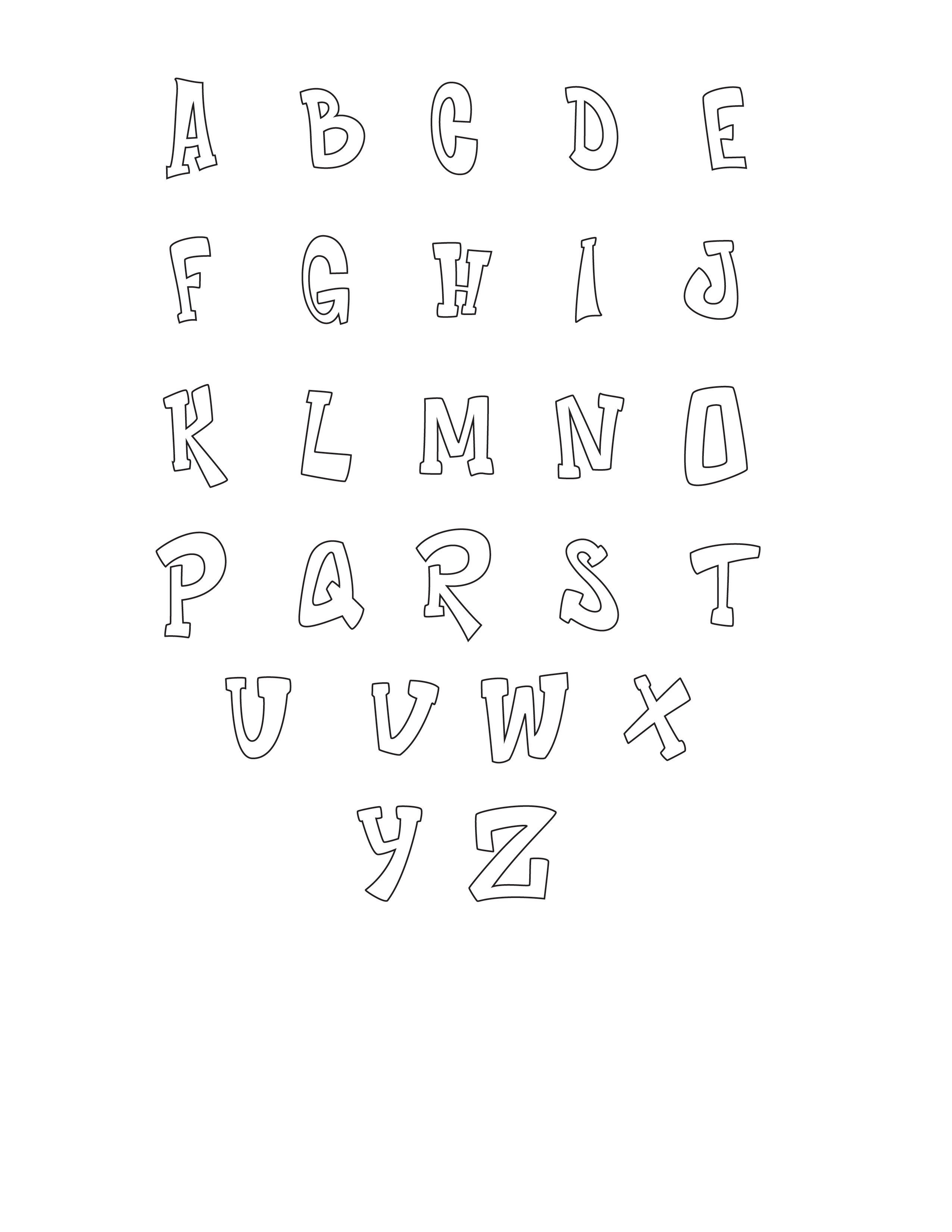 Graffiti Bubble Letters Lowercase 18