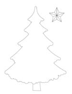 10 Free Christmas Tree Template Printables