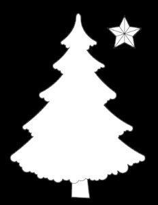 10 Free Christmas Tree Template - Free Full Page Printable Christmas Tree Template 232x300