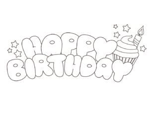 happy birthday bubble letters 3 styles freebie finding mom