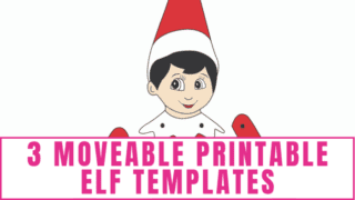 Printable Elf Template (3 Options) - Freebie Finding Mom