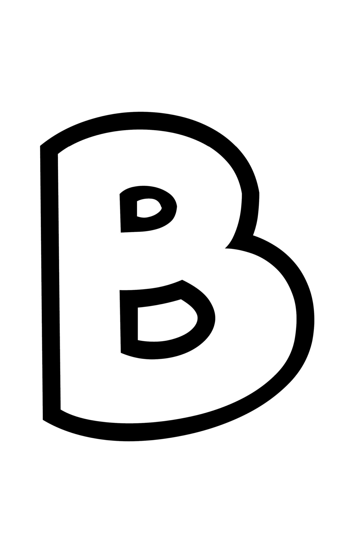 Big Printable Bubble Letters