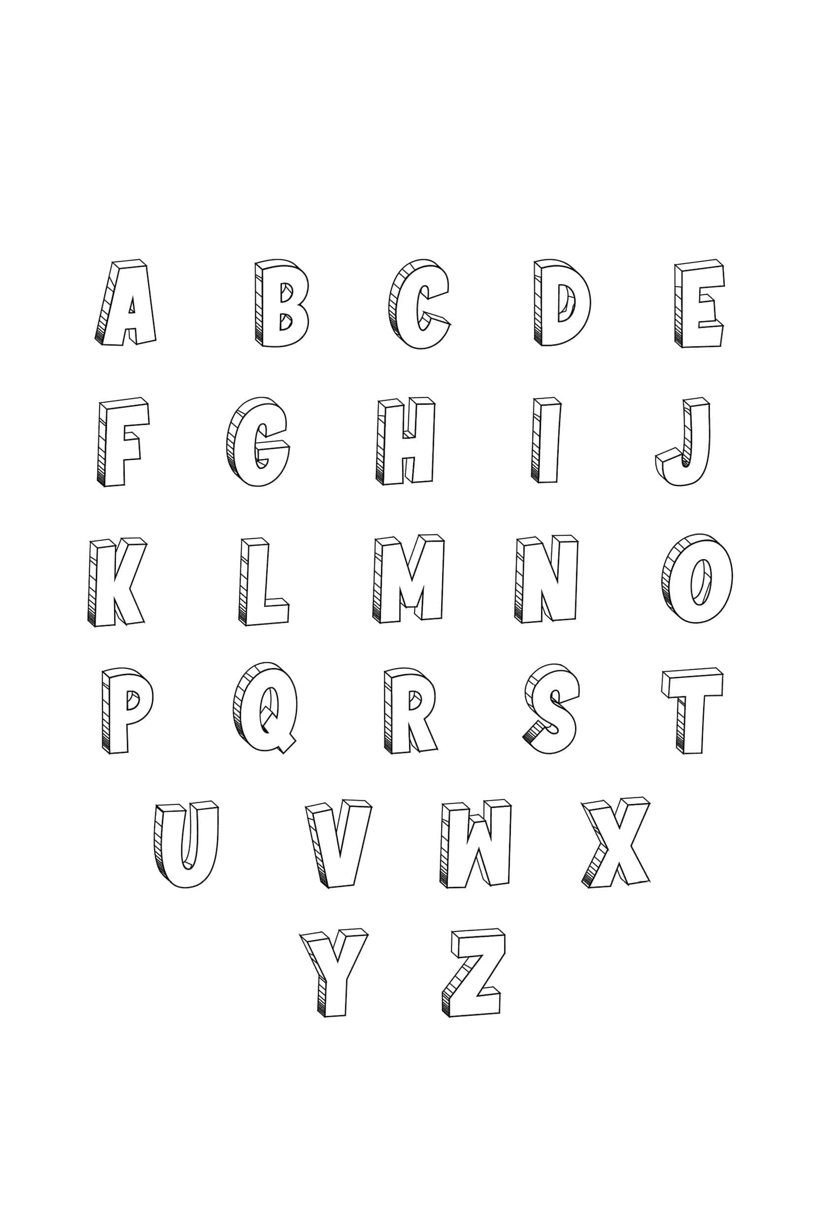 6 Best Images Of Colored Printable Bubble Letter Font 9 Best Cute 