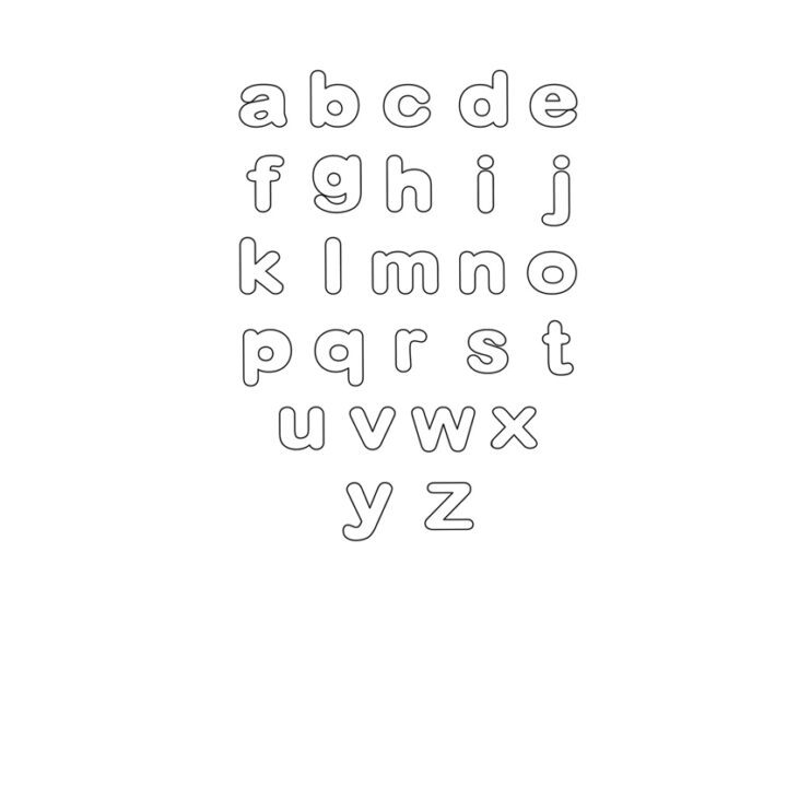 free lowercase bubble letters to print freebie finding mom