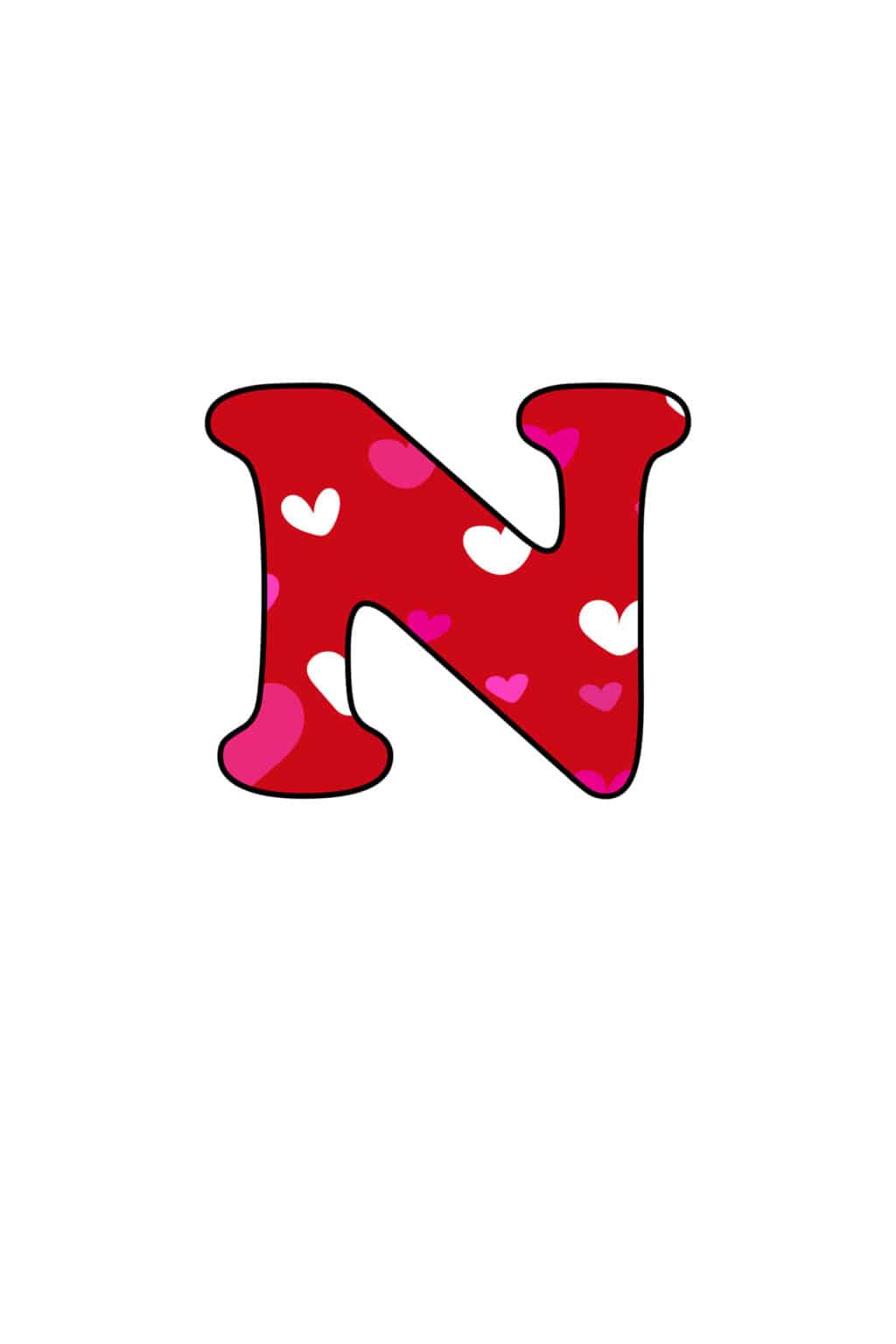 free printable colorful bubble letters valentine bubble letters