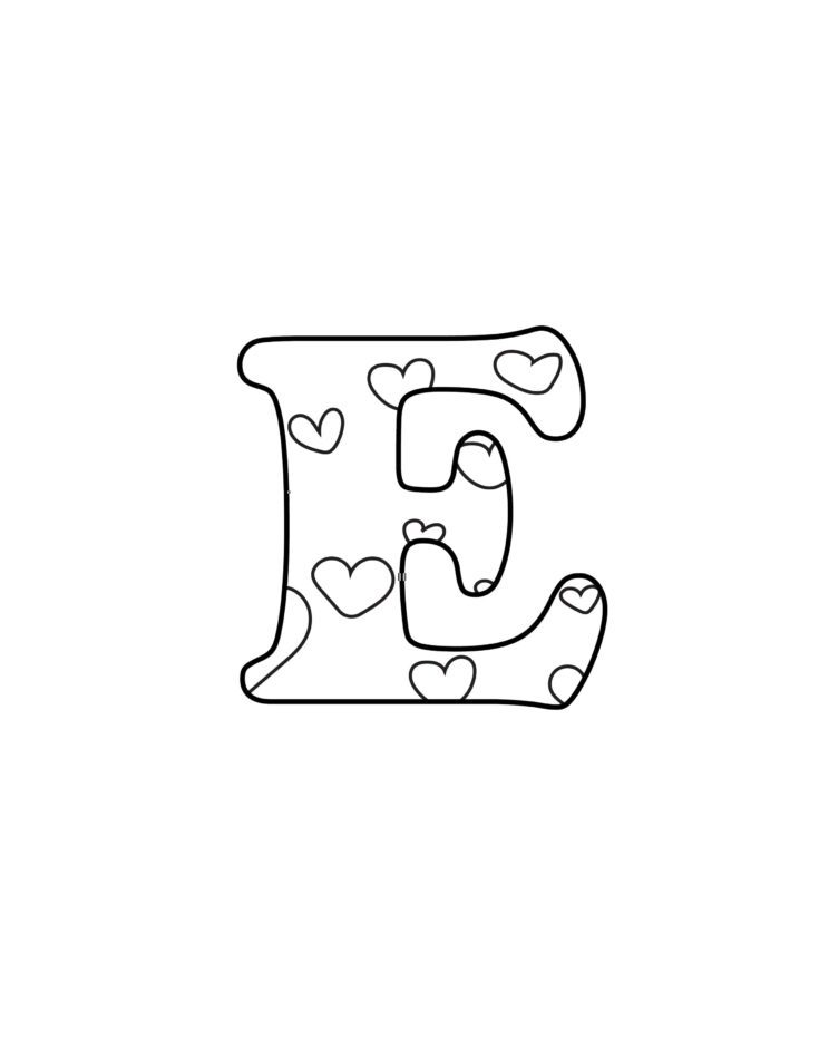 Free Printable Bubble Letters: Valentine