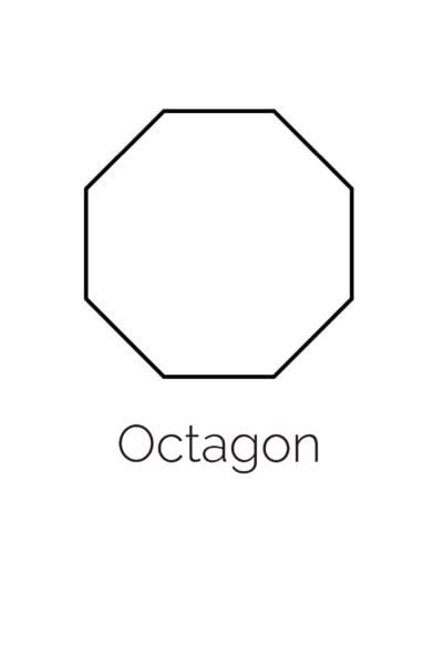 Free Printable Octagon Shape
