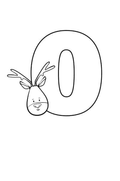 Free Printable Bubble Letter O - Freebie Finding Mom