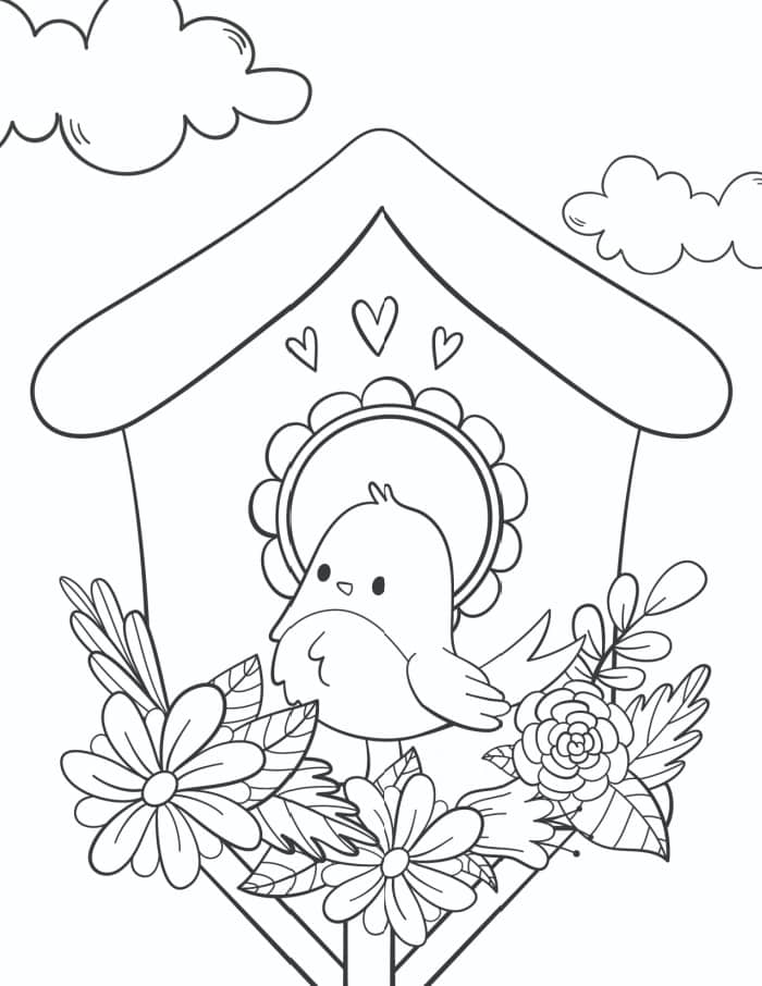 Flower Coloring Pages For Kids Printable Flower Coloring Pages