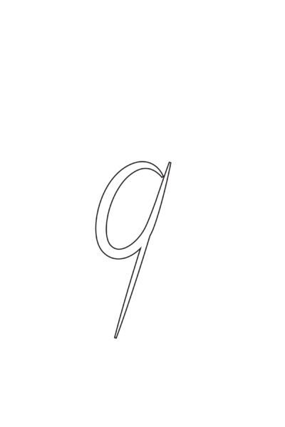 free printable calligraphy lowercase letters calligraphy lowercase Q