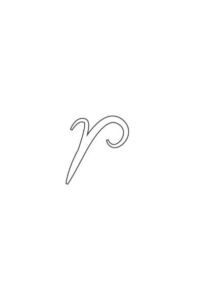 free printable calligraphy lowercase letters calligraphy lowercase R