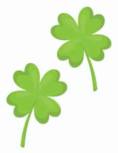 6 Free Printable Four Leaf Clover Templates – Freebie Finding Mom