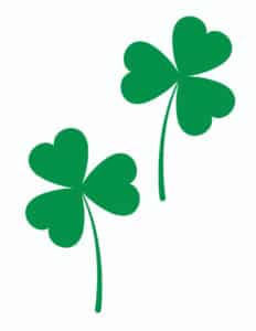 6 Free Printable Shamrock Templates